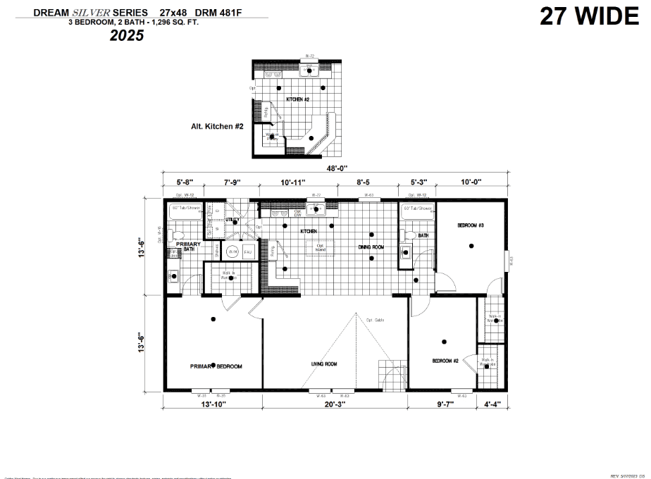 Drm481f floor plan home features