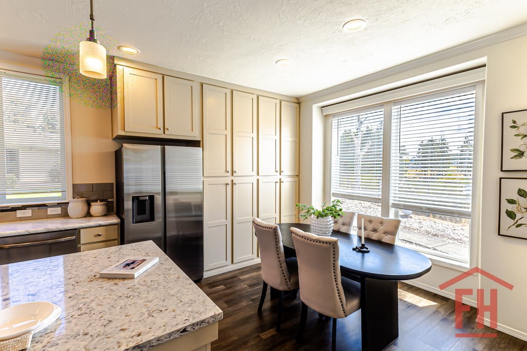 The spruce interior home features