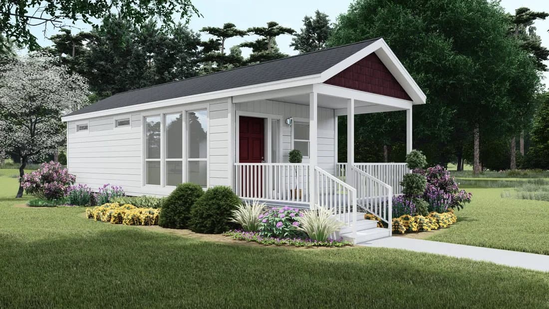 Dream silver hero, elevation, and exterior home features