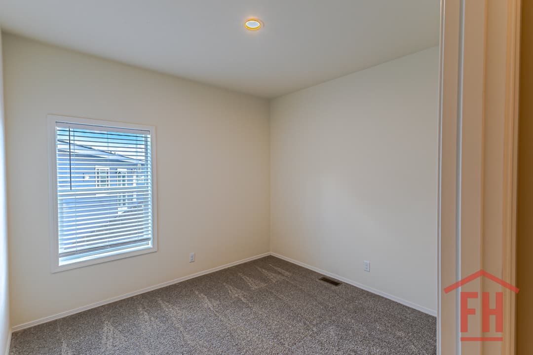 The spruce bedroom home features